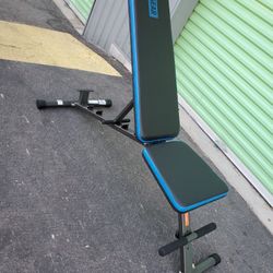 Weight Bench Adjustable Flat Incline Decline 800lb Capacity New In Box FREE DELIVERY 