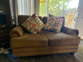 Brown couch