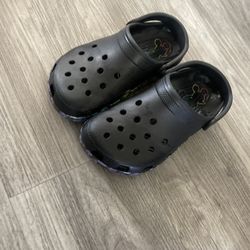 Kids Disney Mickey Mouse Rainbow Crocs – $30