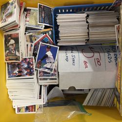 Assortment Of Baseball Cards Lot