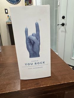 You rock candle