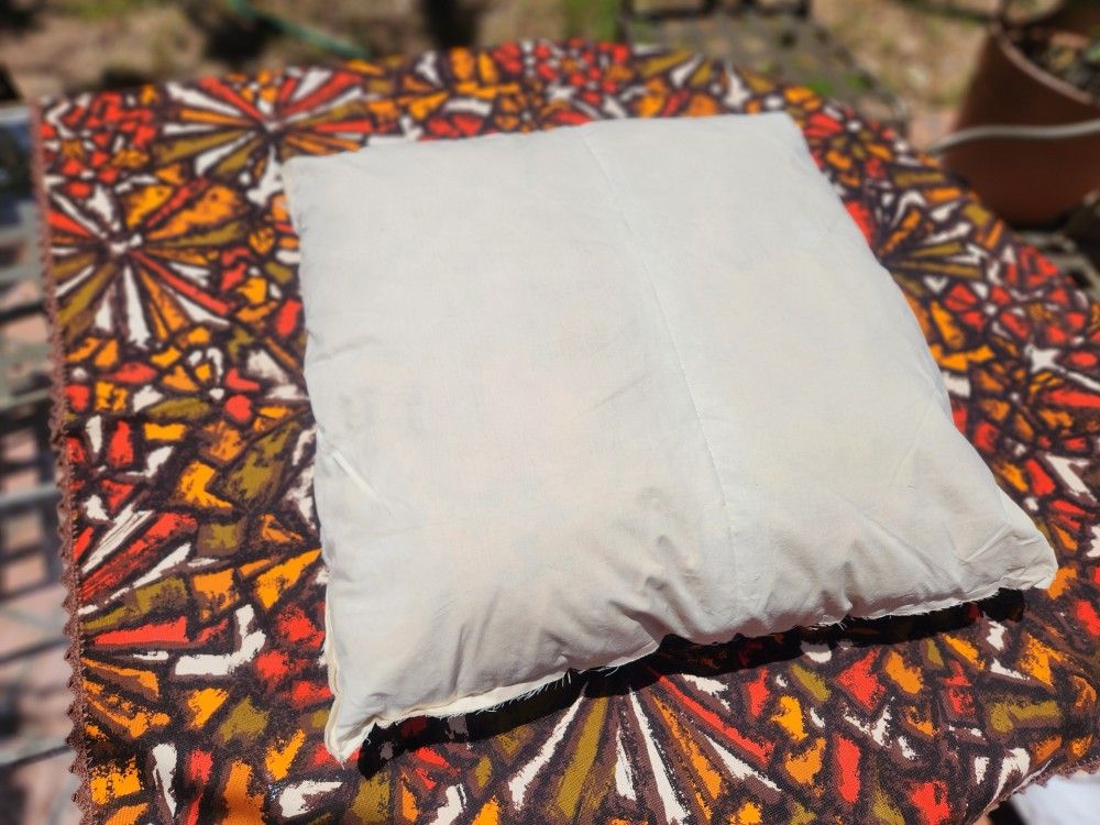 PILLOW FORM, DOWN FILLED - NEW