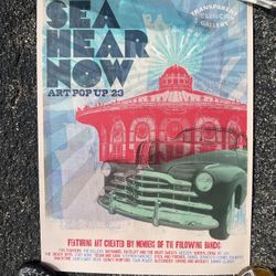 Sea Hear Now Music Festival 2023 Poster Foo Fighters Killers Greta Asbury Park