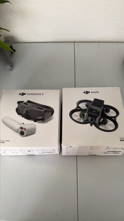 DJI Avata and goggle 2 drone combo.