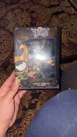 Venomized Loki Enamel Pin