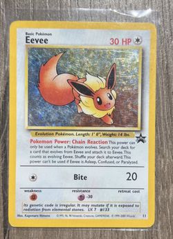 Pokémon Card Eevee Holo Promo