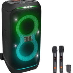 JBL PARTY BOX 320 WITH 2 WIRELESS MICROPHONE 