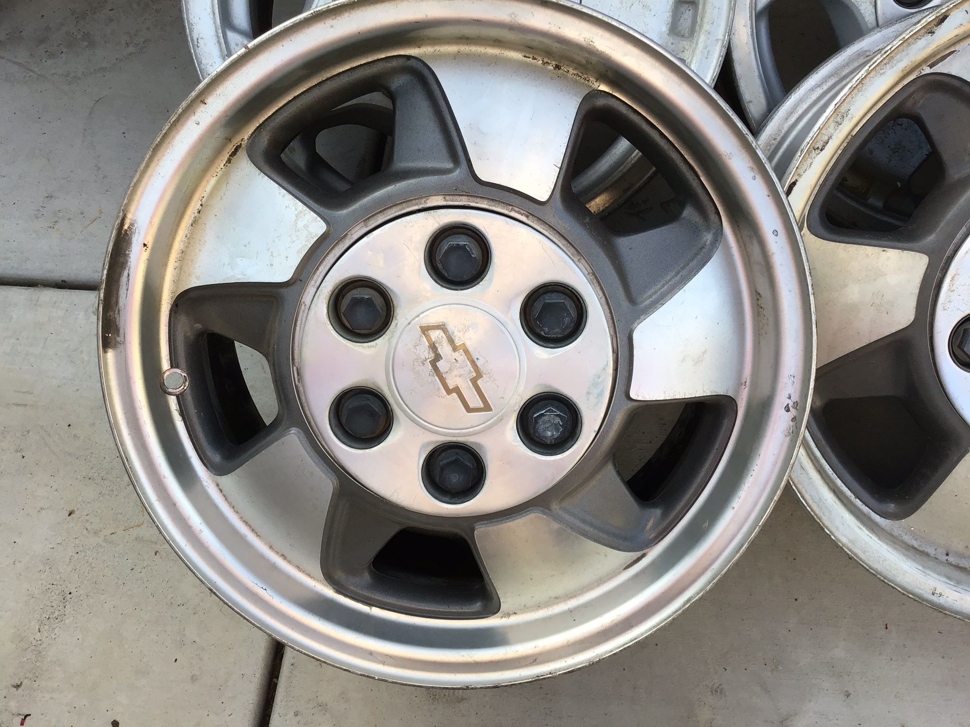 Chevy 6 lug 16” tires & wheels for Sale in Long Beach, CA - OfferUp