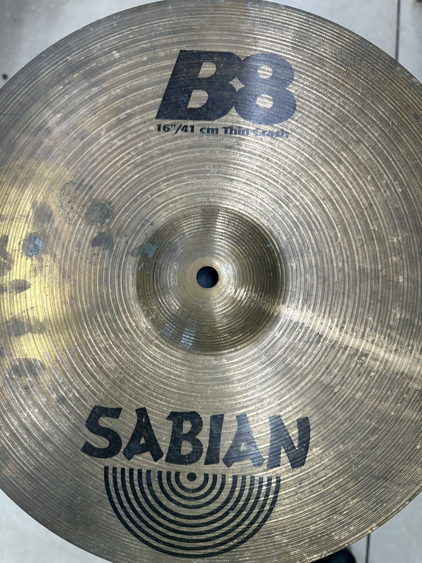 Sabian Crash π₯ Cymbal For Drum π₯ Set!