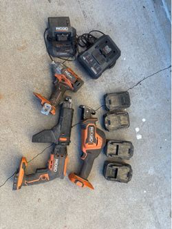 Rigid power tools set