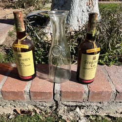 Three Vintage Bottles