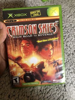 Crimson Skies Original Xbox Exclusive Game