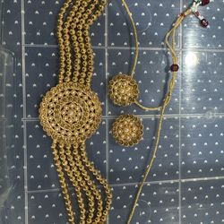 Necklace With Earrings