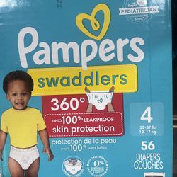 Pampers Swaddlers Size 4-56 Count