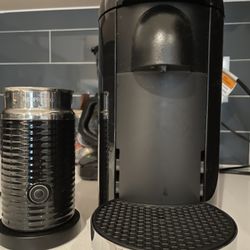 Nespresso VertuoPlus and milk frother