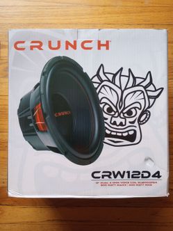 Crunch CRW12D4 12" Car Subwoofer