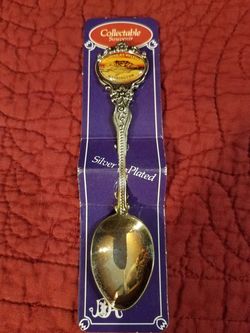 Washington collectible silver spoon