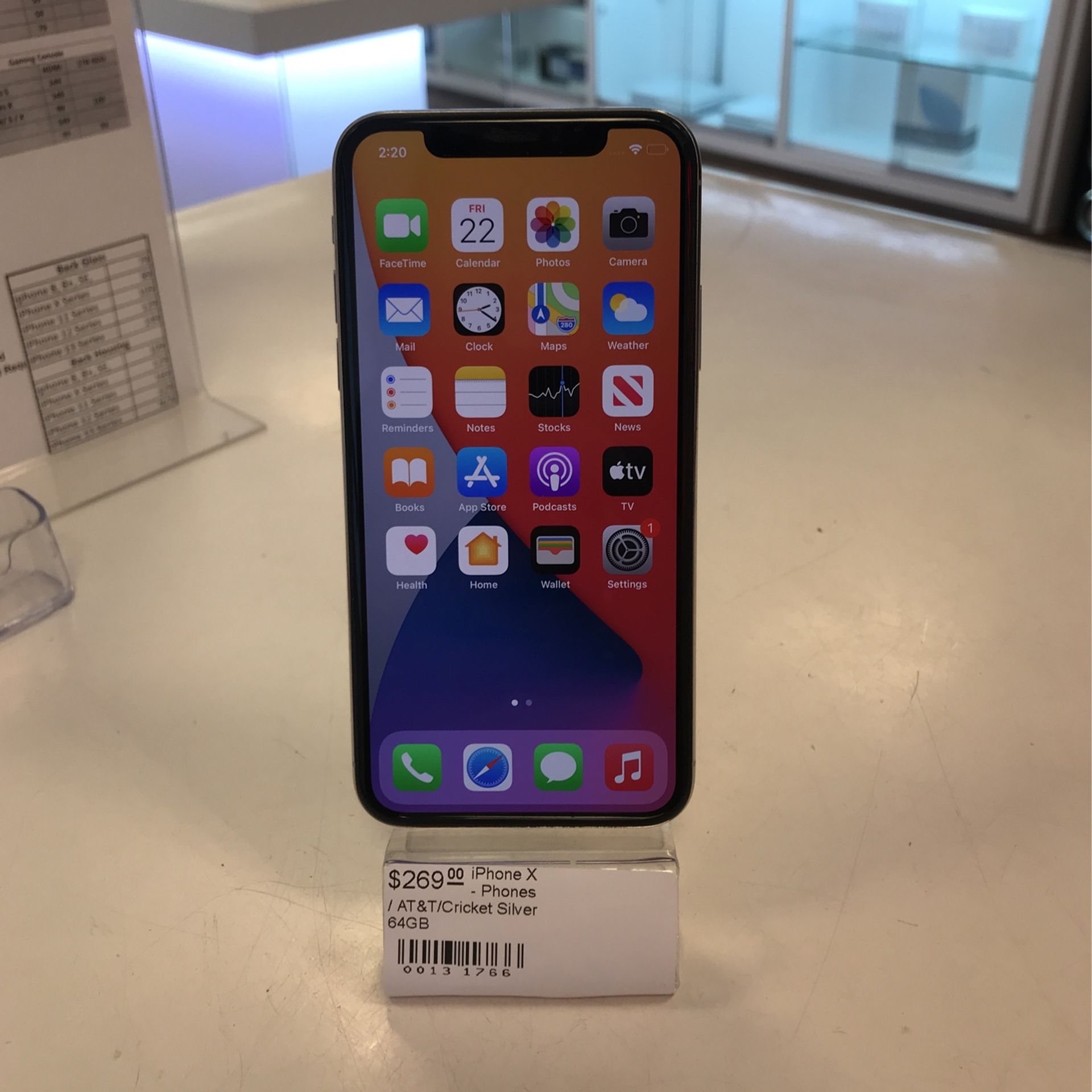 iPhone X 64GB AT&T