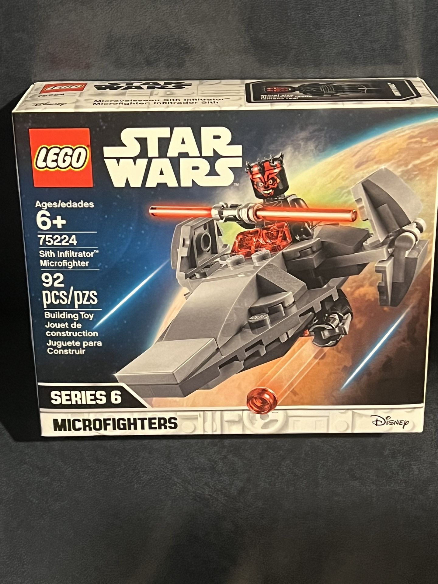 Lego Star Wars Retired #75224 Sith Infiltrator New In Box