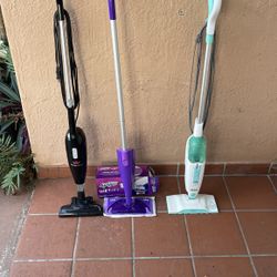 Vacuum Mops Steamer Cleaning Combo All For $40