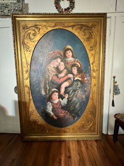 Oil painting 77”x54”