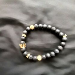 Lava Rock Bracelet