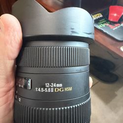 Sigma Wide Angle Lens