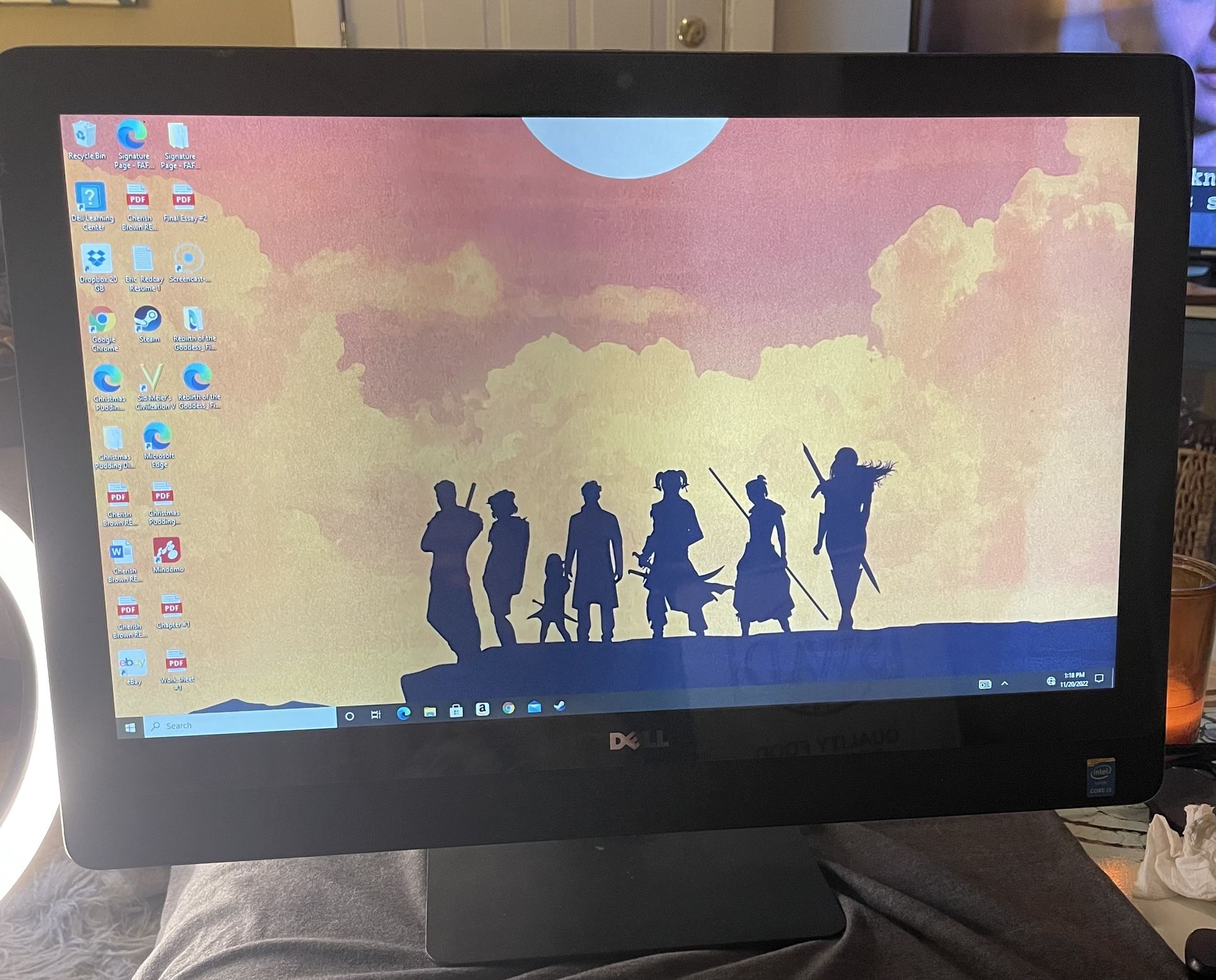 Dell 23” All In One Touch Screen