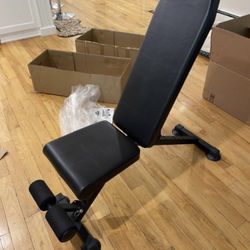 New Adjustable Workout Bench