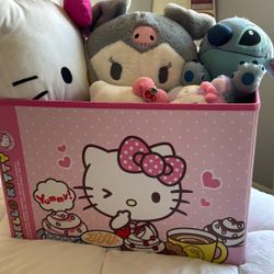 Random/hello Kitty Plushies