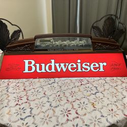 Budweiser Clydesdale Pool Table Light