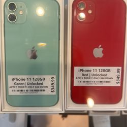 Apple iPhone11  64GB - Unlocked for All Carrier Metro Boost Cricket Spectrum Verizon14  AT&T T-Mobile 15 Like Brand New in Box 🎁 