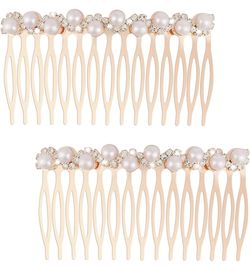 Pearl, Rhinestone & Crystal Hair Combs 