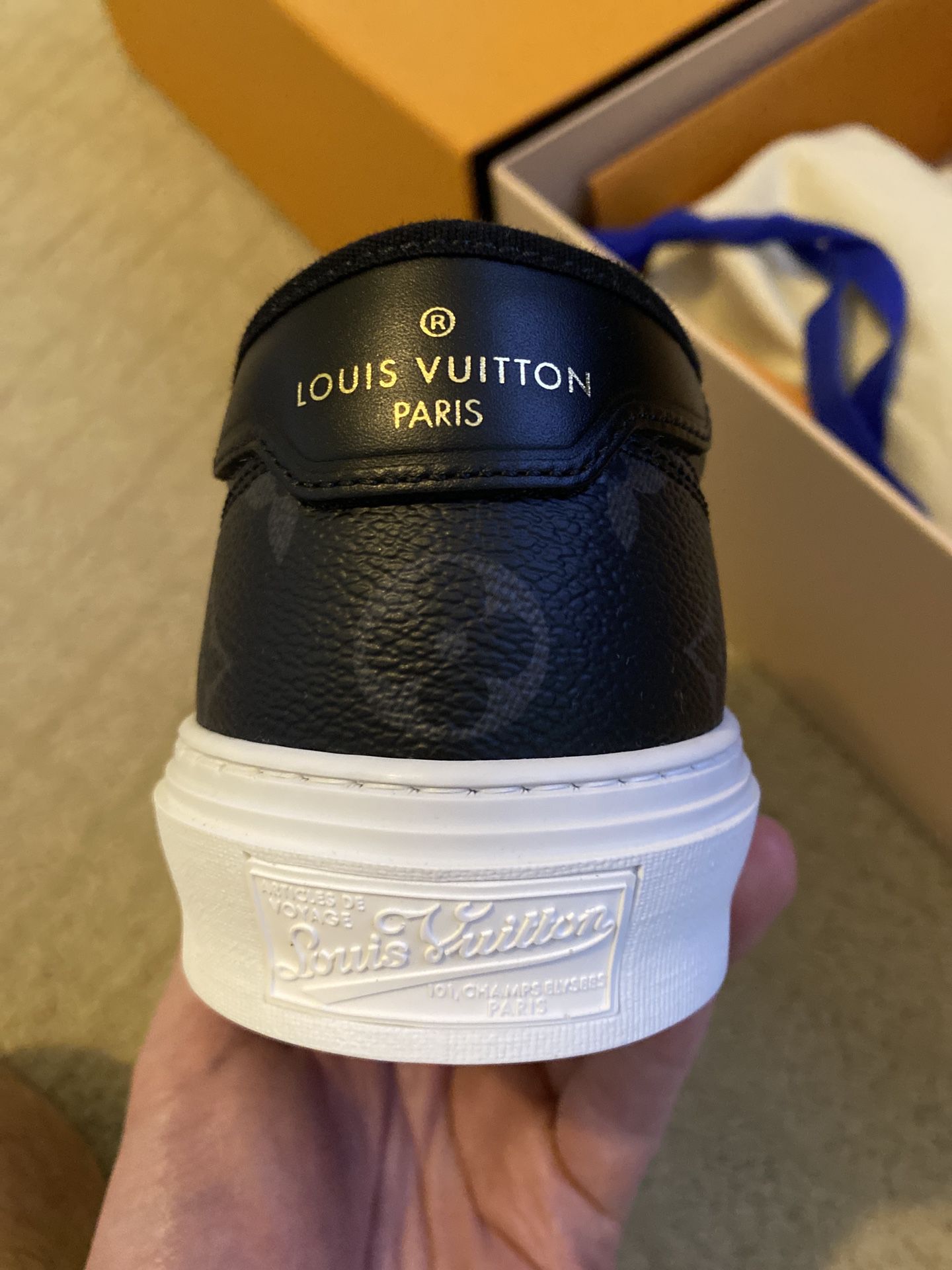 LOUIS VUITTON Trocadero Line Sneakers / US6 / Multicolor / Canvas