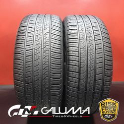 Set of 2 Tires LikeNEW Pirelli Scorpion Zero All season Run Flat 275/45R20 92580