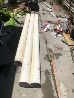 6” PVC sewer pipes