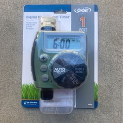 Digital Hose Faucet Timer. 1 Port.