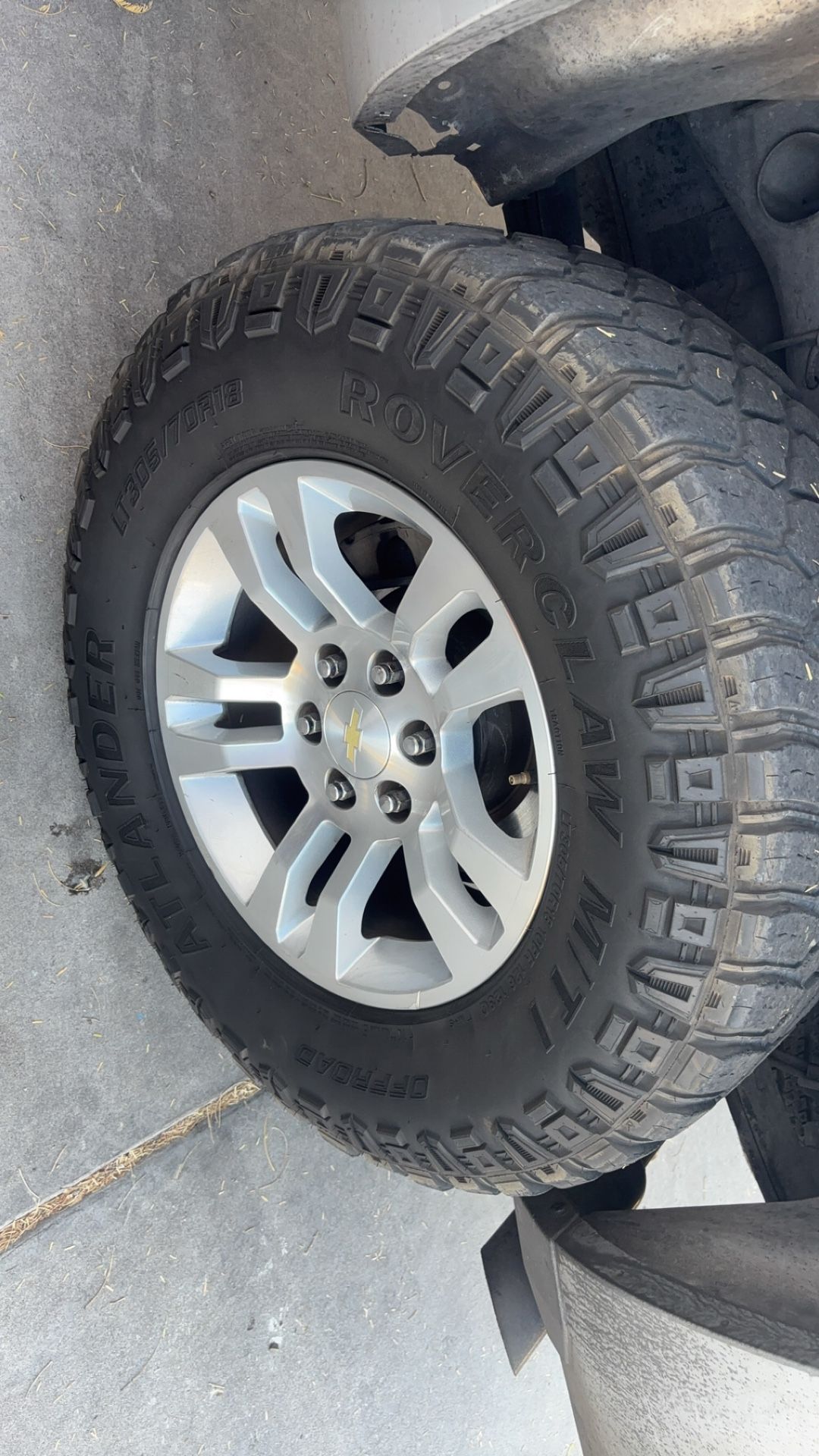 Oem 2016 Silverado 18’s