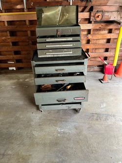1938 steel craftsman rolling tool chest
