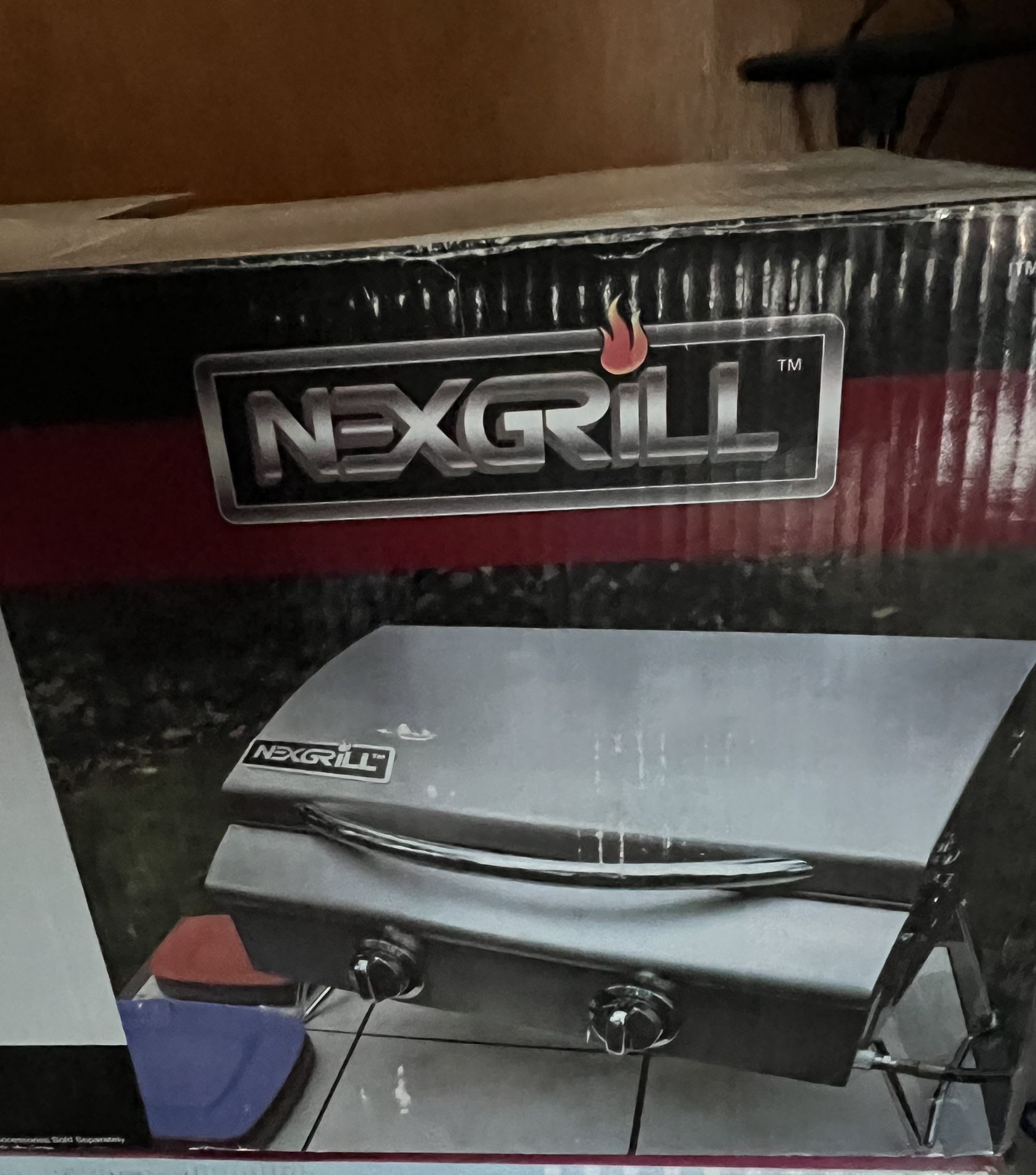 NEXGRILL Portable Stainless Steel Tabletop Gas Grill – 20,000 BTU | NEW IN BOX