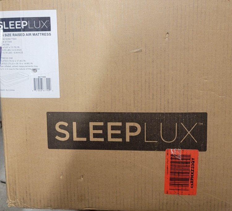 Sleeplux Twin Raused Air Mattress