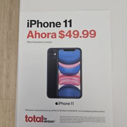 Iphone 11 Solo Por $49.99