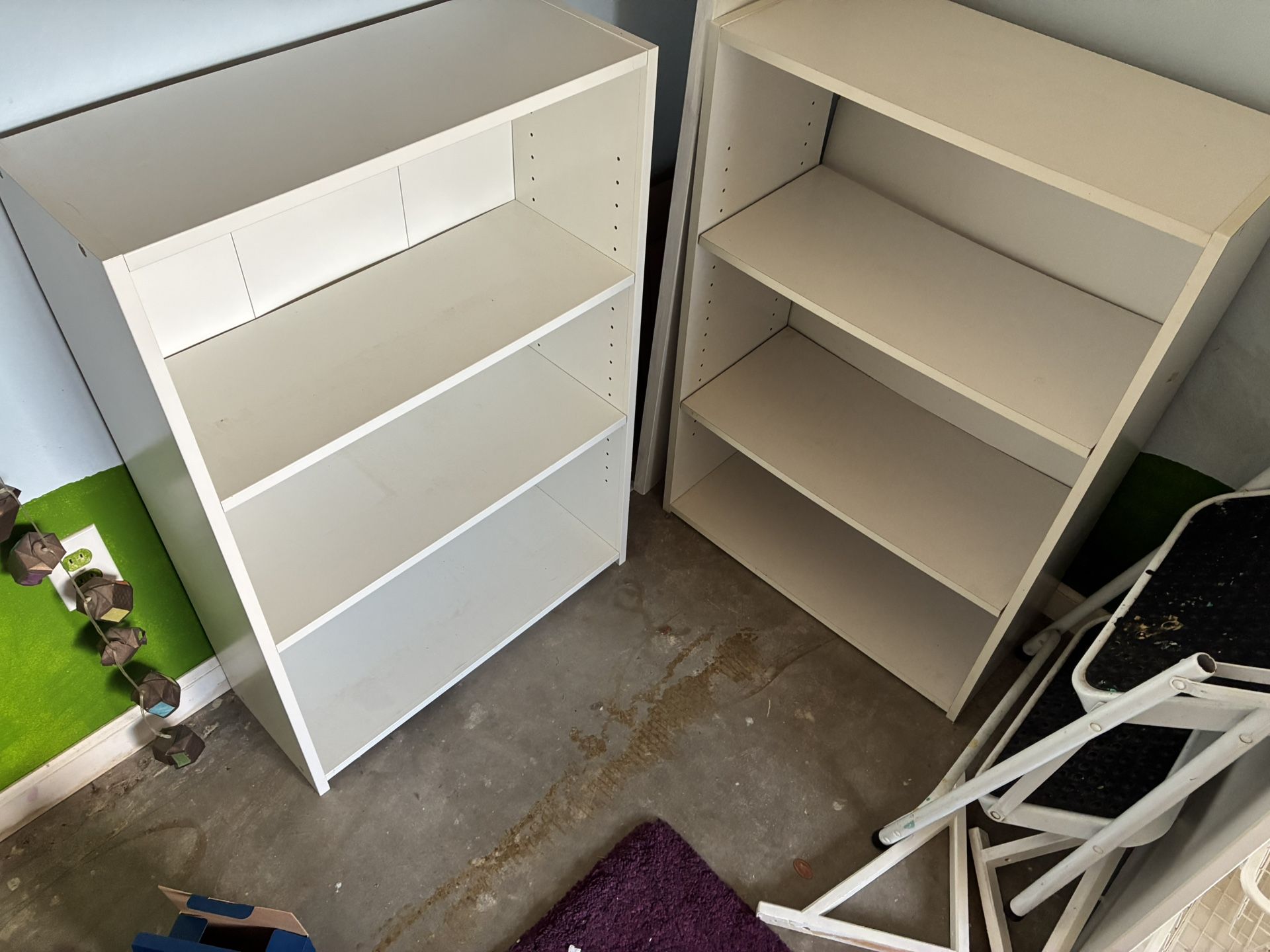 White Shelves