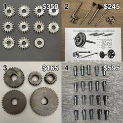 Lorch Lathe Parts and Accessories, details and prices in description