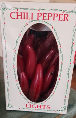 Chili Pepper String Lights-New
