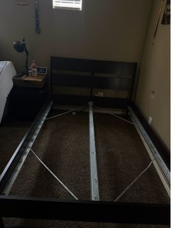 Ikea Trysil Wood Bed Frame Full Size