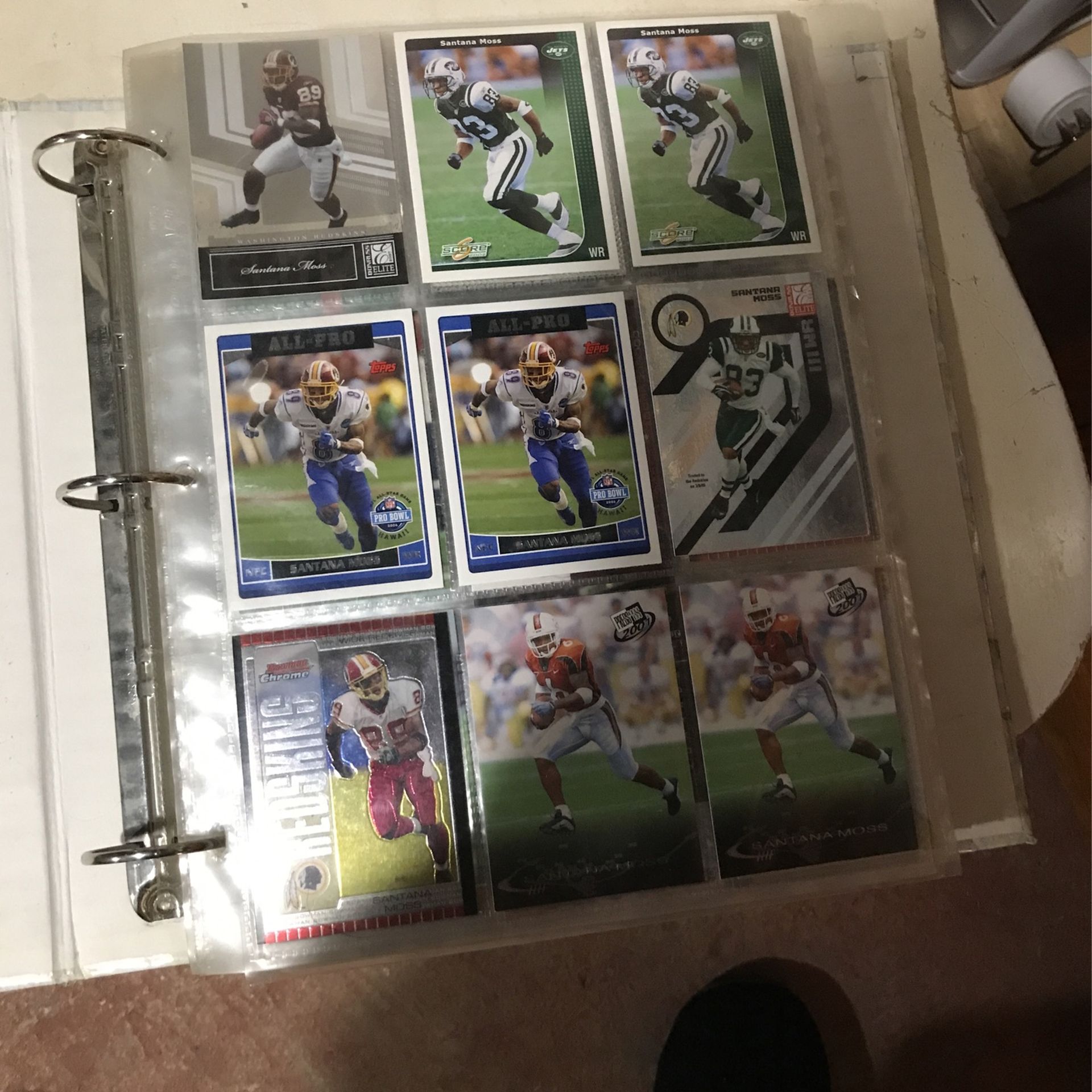 Santana Moss Card Lot - 16