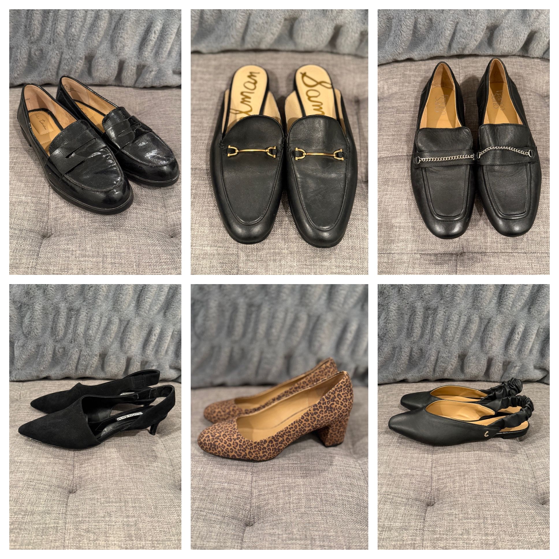 Shoes - Flats & Low Heels  (Gently Used)