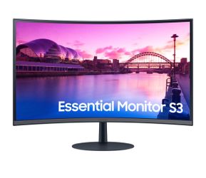27 Inch Essential Monitor S3 S39C FHD | 75Hz Slim Design | Curved Monitor