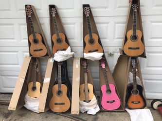 Hola! 36” Junior guitars. Brand new, extremely comfortable.